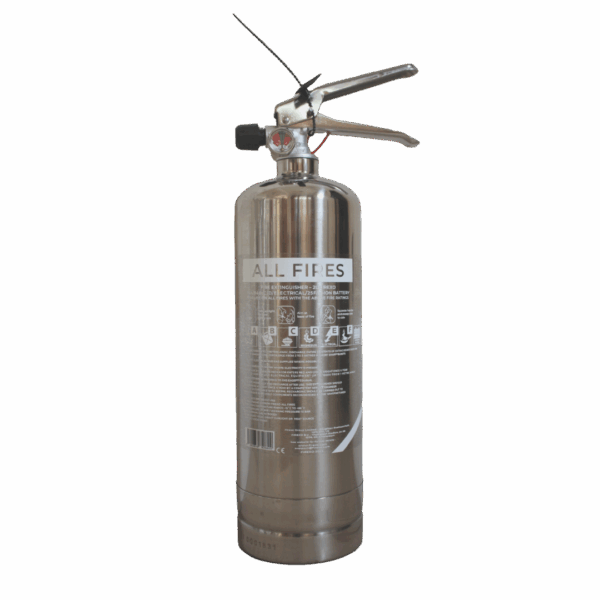 Firexo 2L Stainless Steel Extinguisher