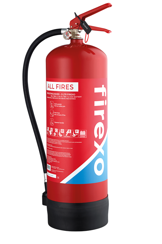 Firexo 9L Kitemarked Extinguisher