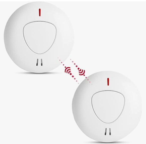 FXO Interlined Photoelectric Wireless Smoke Alarm