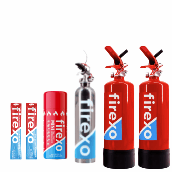 Firexo Home Fire Extinguisher Pack