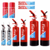 Firexo 10 Piece Medium Office Extinguishers Pack